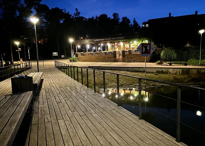 Jezerni Apartman S Terasou A Saunou V Lakepark Residence